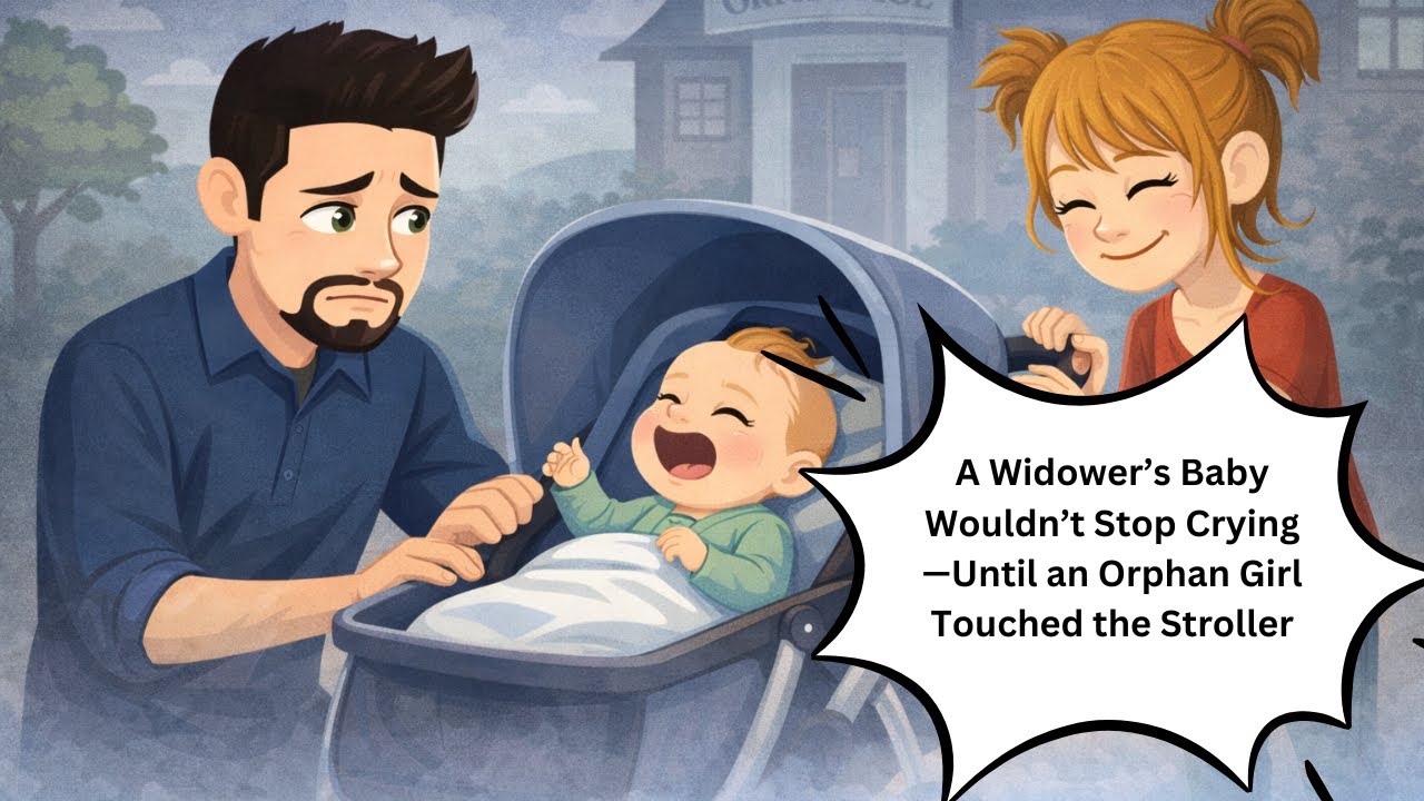 A Widower’s Baby Wouldn’t Stop Crying—Until an Orphan Girl Touched the Stroller