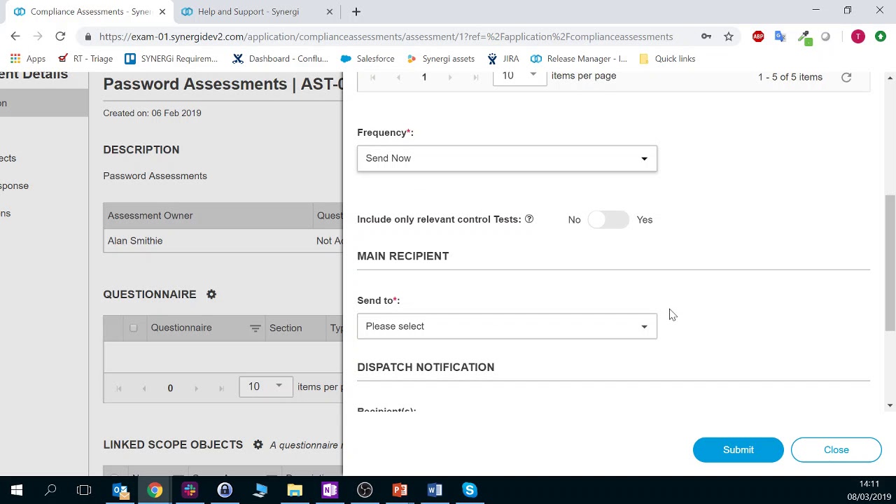 SYNERGi GRC Platform 5.7.1 Webinar Demo