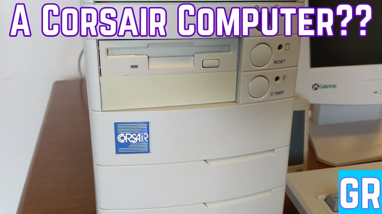 A vintage Corsair computer?