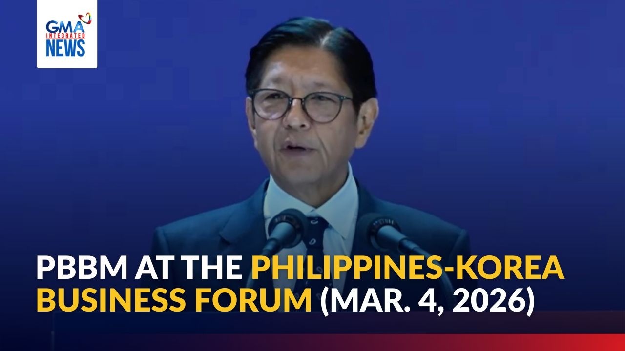 President Bongbong Marcos at the Philippines-Korea Business Forum (Mar. 4,... | GMA Integrated News