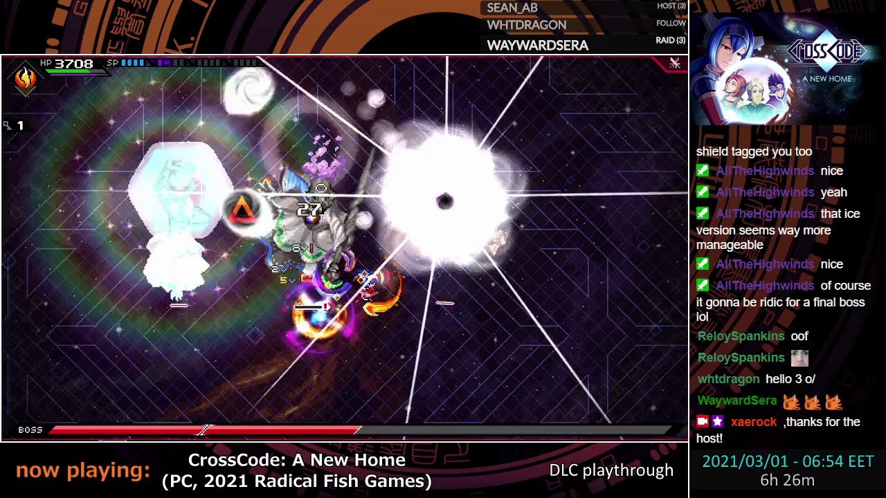 CrossCode DLC: Di'orbis boss fight