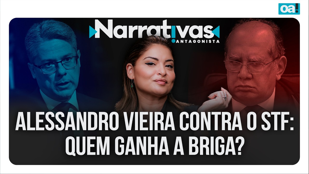 Alessandro Vieira contra o STF: quem ganha a briga? | Narrativas #600 Madeleine Lacsko