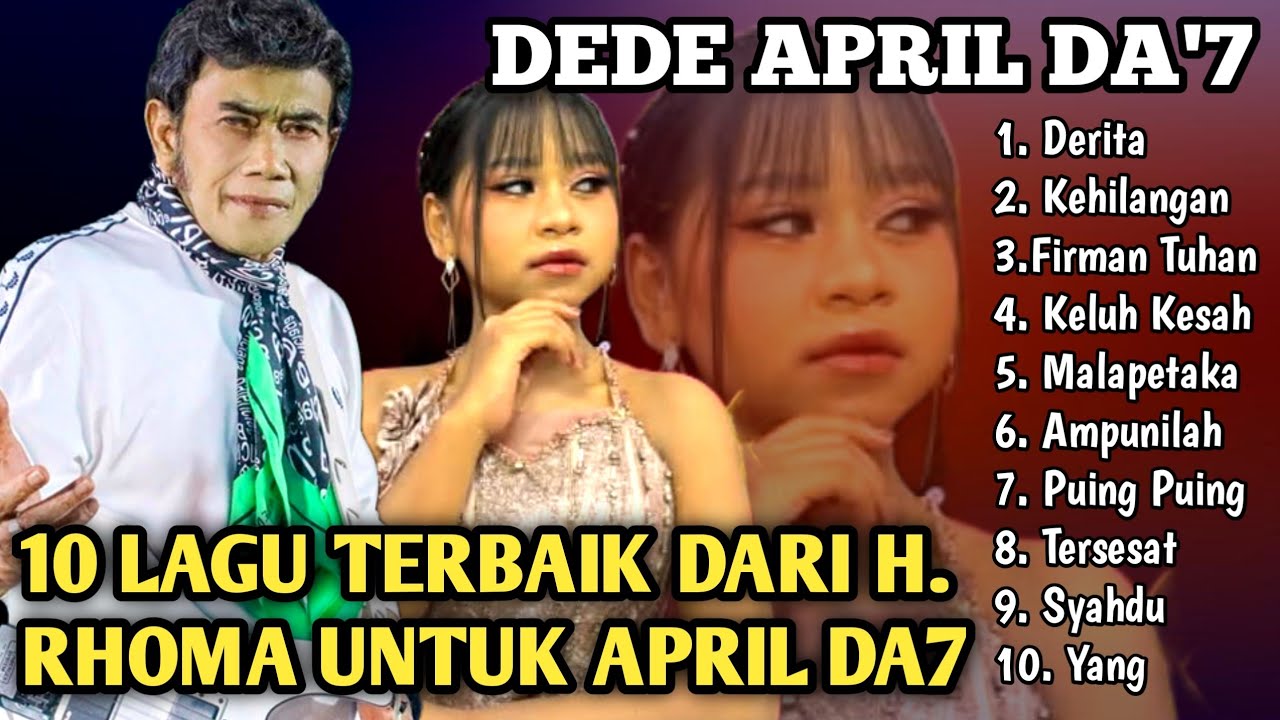 Viral‼️10 Lagu Terbaik Dari Bang Haji Untuk Dede April DA7 | Suara Emas Anak Ajaib yang Sedang Viral