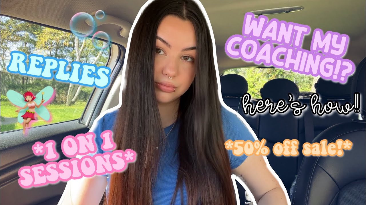 WHAT MY MANIFESTATION COACHING LOOKS LIKE! (sessions & replies, how to book, what&rsquo;s best for YOU!)