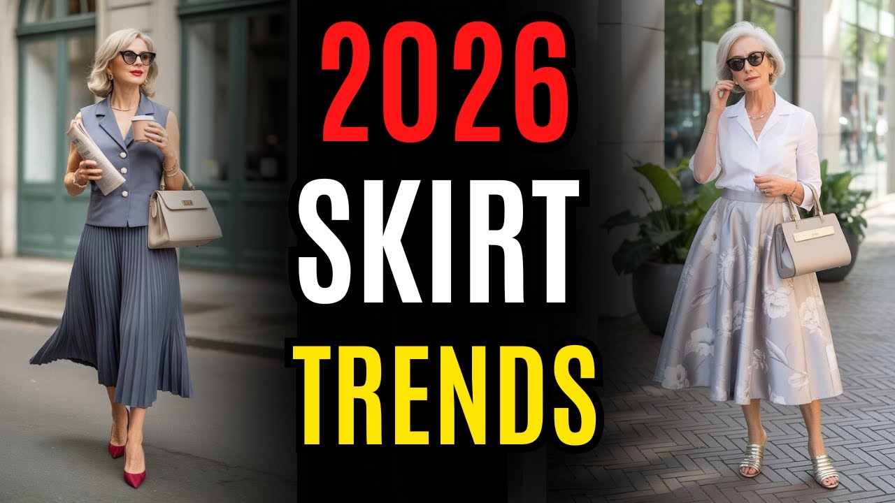 THE 5 Tips To Look 10 Years Younger With 2026 Skirt Trends for Woman After 60 (Don't Skip #3)