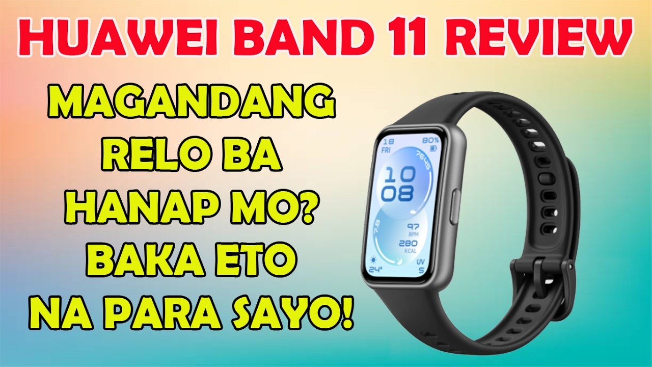 HUAWEI BAND 11 REVIEW AND SET UP | QUICK UNBOXING HUAWEI BAND 11 | MAGANDANG RELO