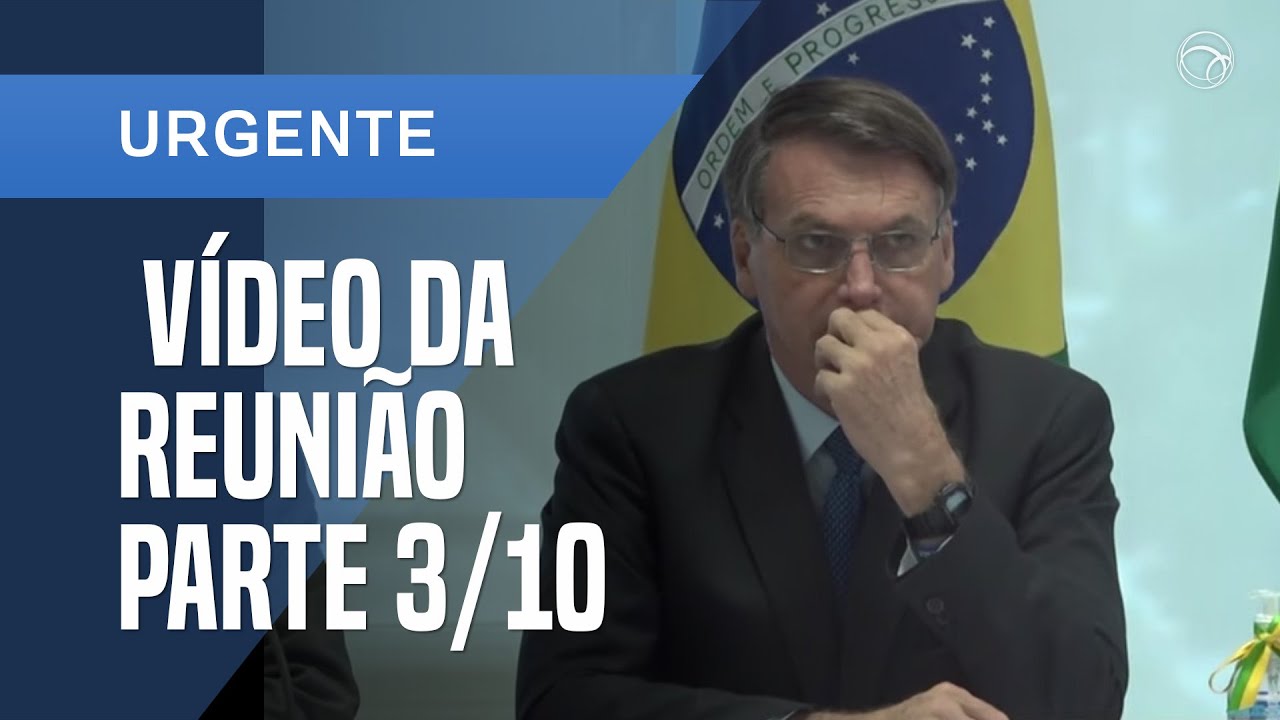 VÍDEO DA REUNIÃO MINISTERIAL: SALLES FALA EM APROVEITAR A PANDEMIA PARA APROVAR MEDIDAS [3/10]