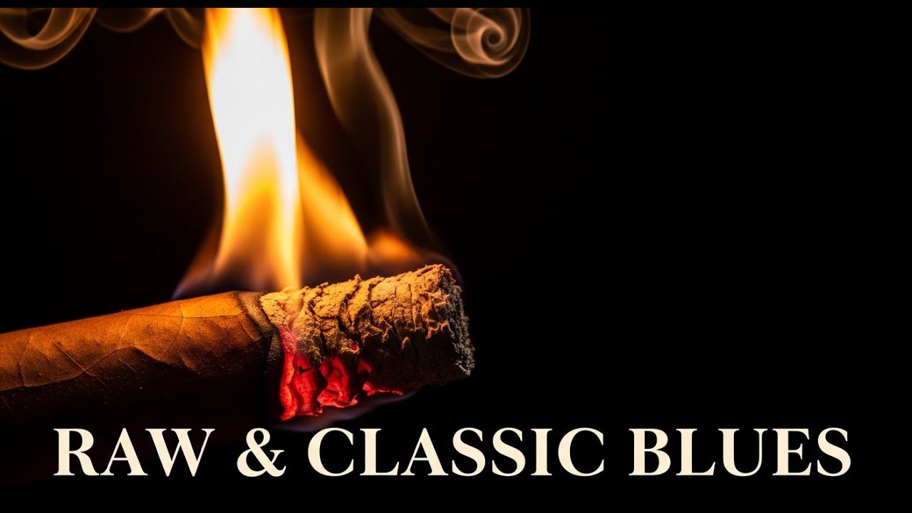 Smooth Blues Guitar Solo – Midnight Blues Music for Stress Relief