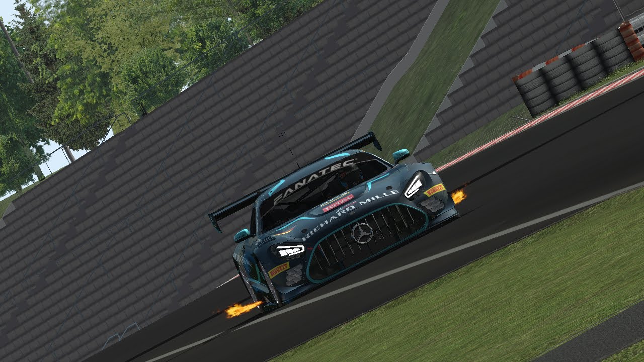 [Hot Lap #9] Mercedes AMG GT3 - Nürburgring - rFactor 1