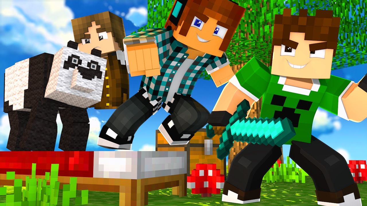 FAMÍLIACRAFT NO BEDWARS !! - Minecraft (Com Authentic, Spok e Jazz)