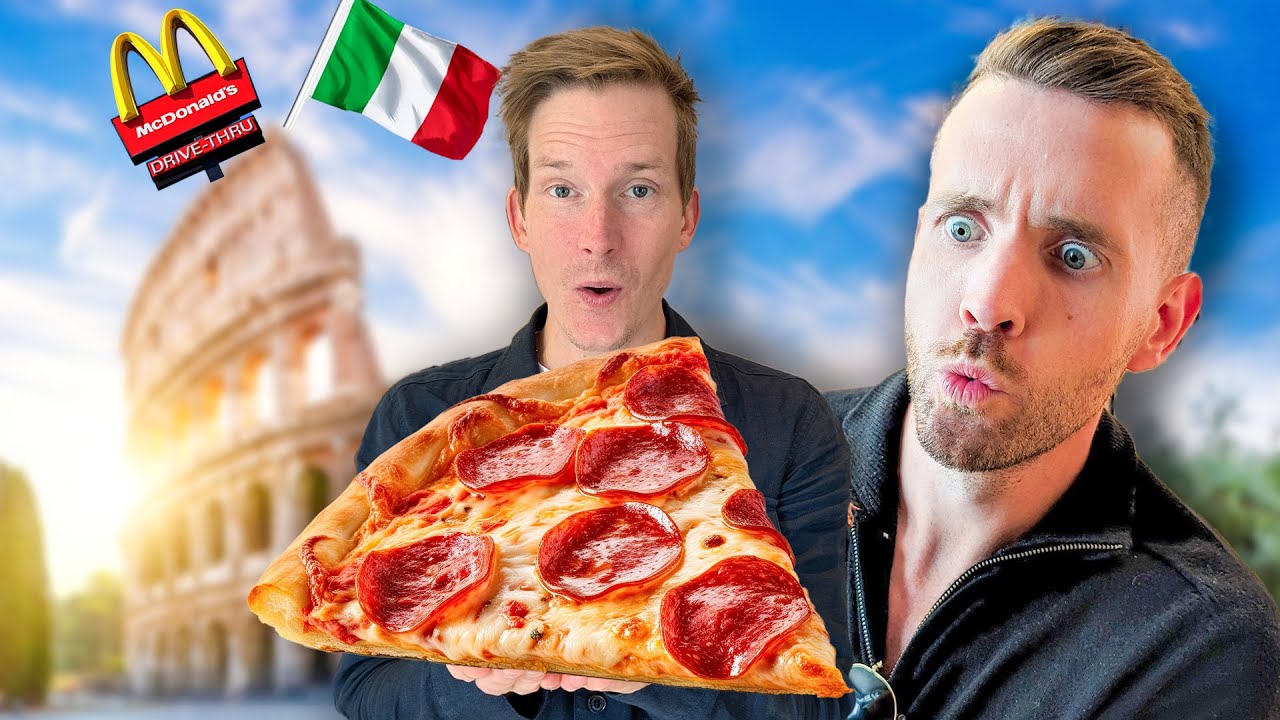 Testar italiensk snabbmat som inte finns i Sverige!