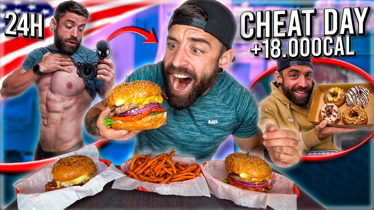 MI CHEATDAY en EEUU COMIENDO +18.000 CALORIAS 🍩 *MEJORES RESTAURANTES de FASTFOOD en SAN FRANCISCO*