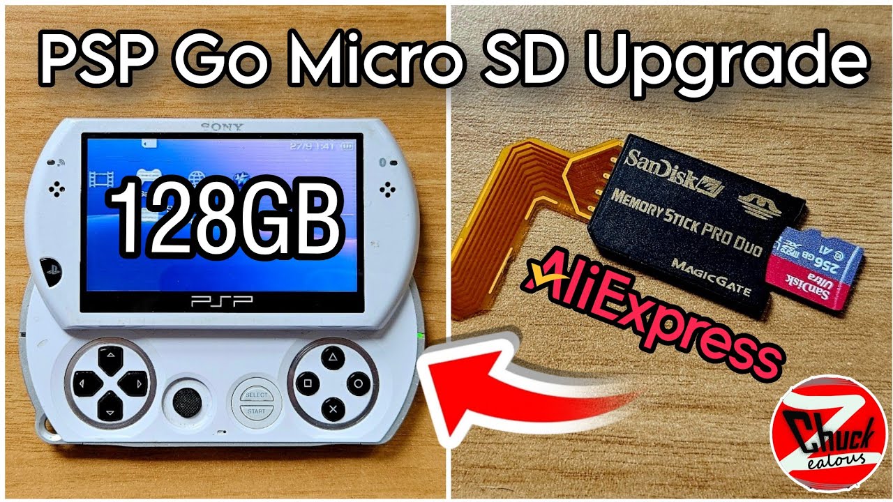 This Cheap PSP GO Micro SD Adapter from AliExpress is a MUST-HAVE