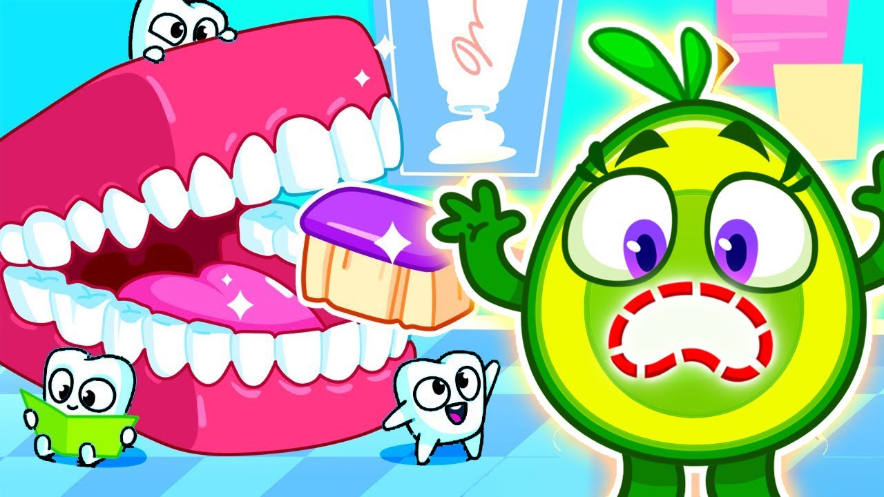 Baby Penny Learns to Brush Teeth | Good Habits | Safety Rules for Kid | Pit & Penny Stories 🥑✨ #song