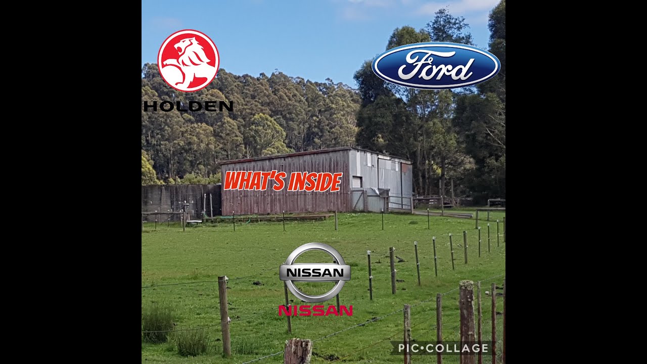 Zacs Barn. Barn finds in Tasmania.