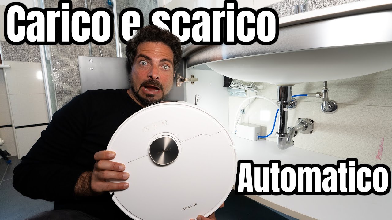 Come Allacciare i Robot Dreame alla Rete idrica di Casa per il carico e scarico automatico DellAcqua