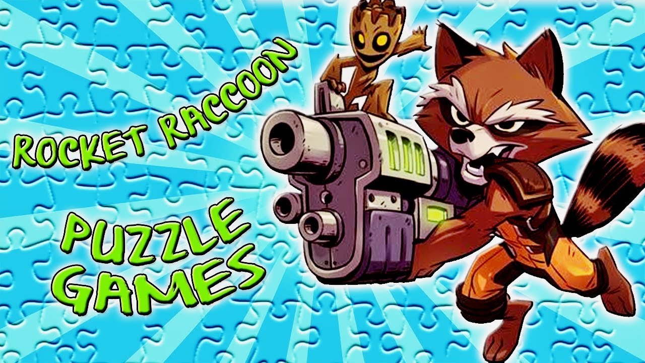 Rocket Raccoon Puzzle Games | Marvel Puzzle For Kids