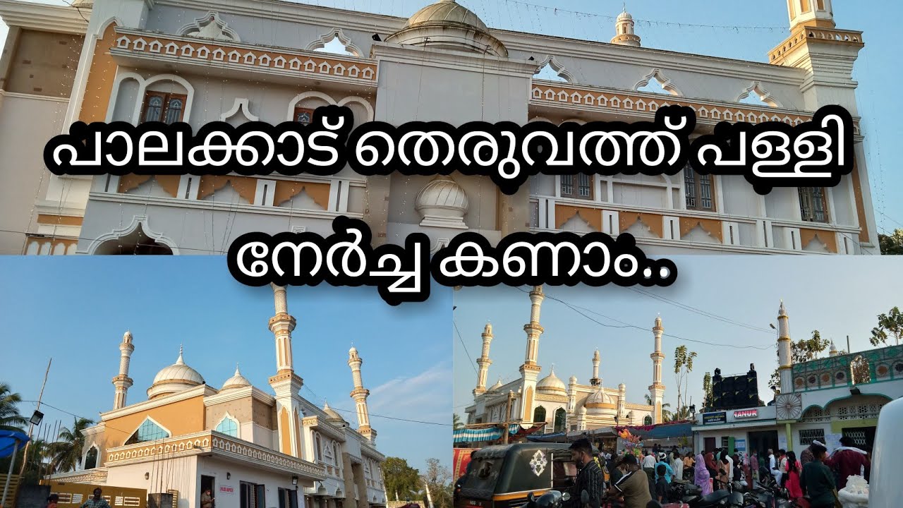 പാലക്കാട് തെരുവത്ത് പള്ളി നേർച്ച കാണാം