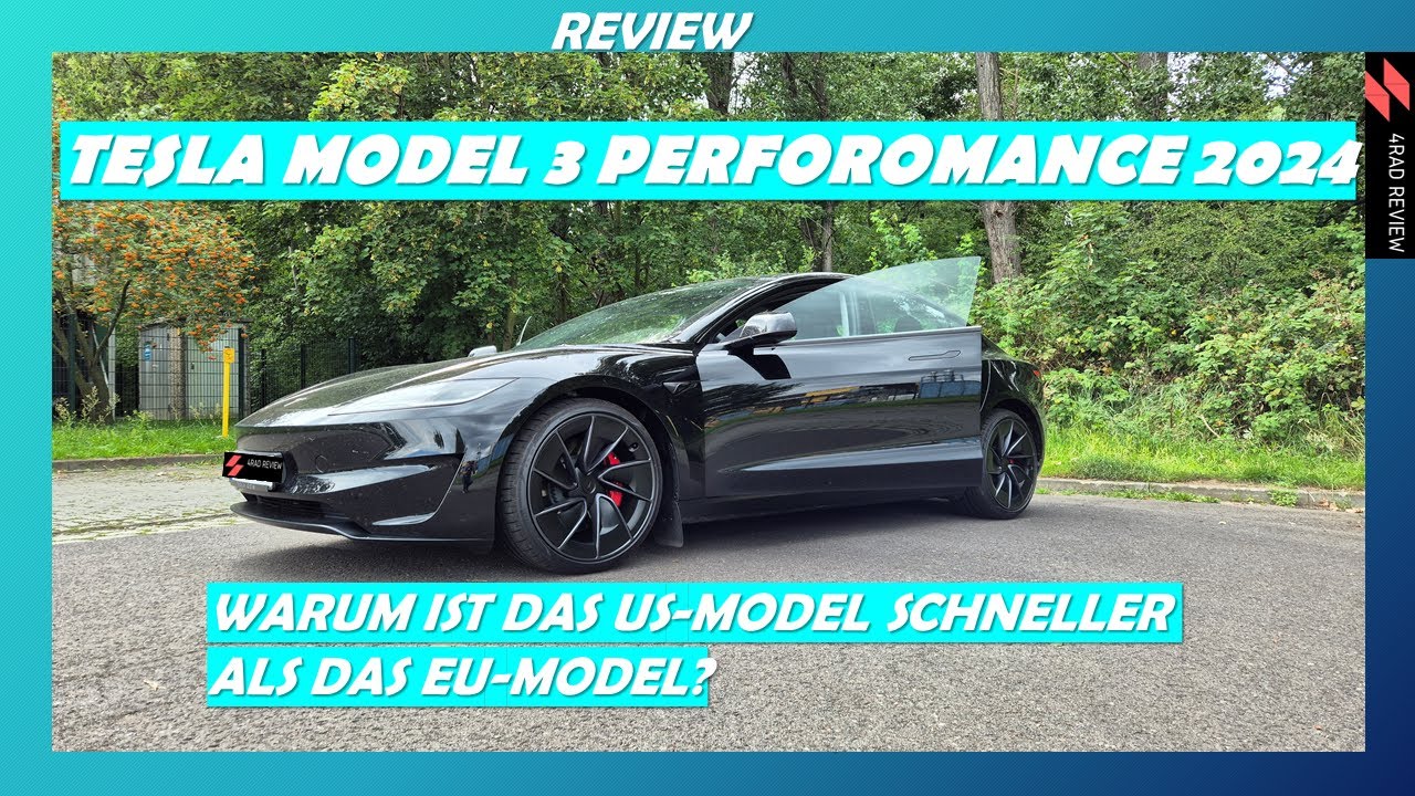 Tesla Model 3 Performance Highland, Review, 0-100, 100-200