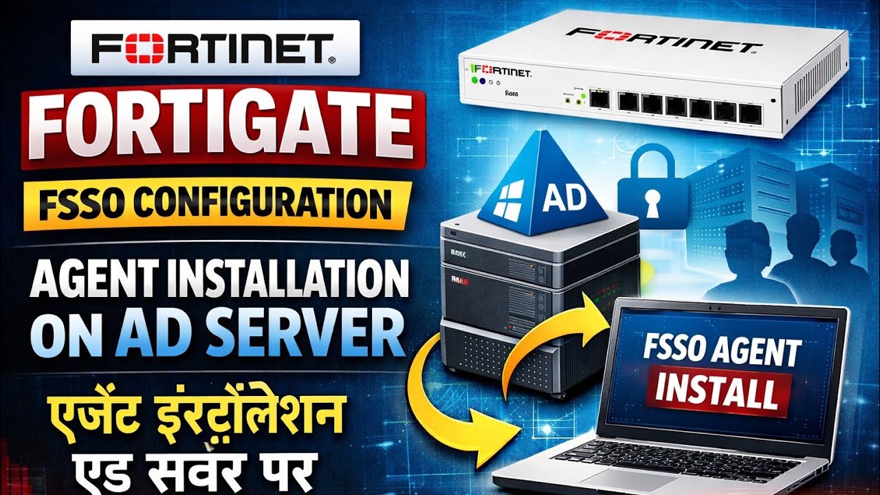 Установка Fortigate Single Sign-On (FSSO) | Интеграция с сервером Windows AD