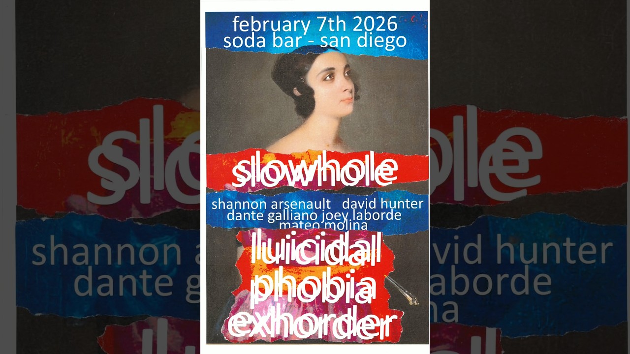 Slowhole - Live At The Soda Bar (February 7th, 2026)