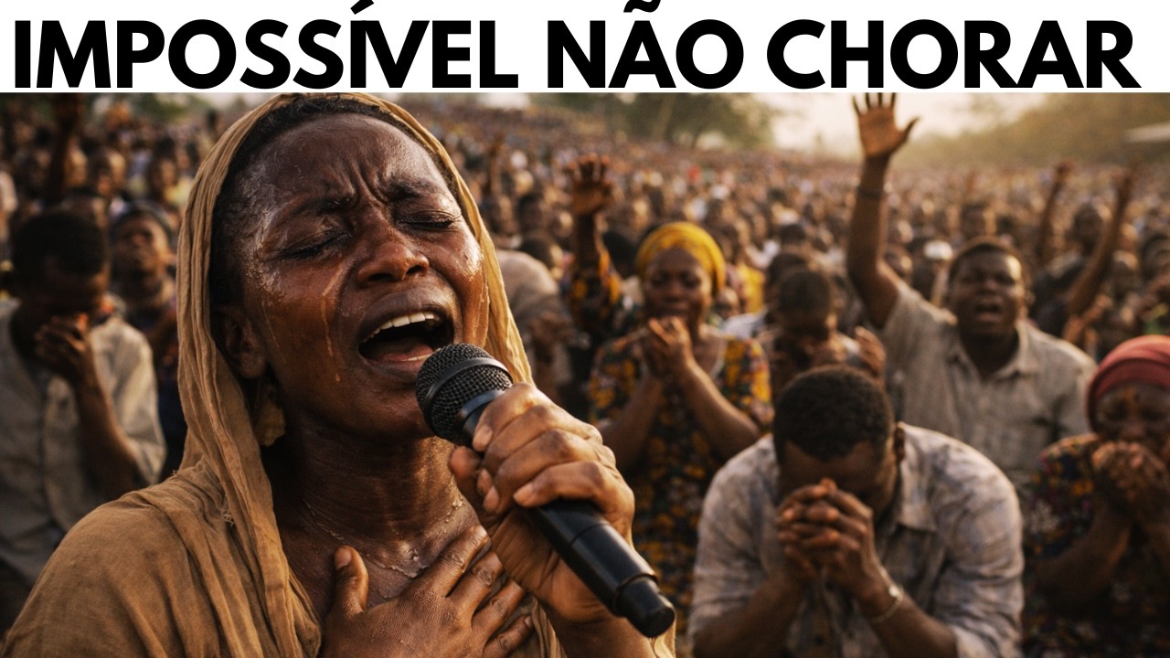 LOUVOR FEZ TODOS CHORAREM E SENTIREM A PRESENÇA DO ESPÍRITO SANTO. ELE ENXUGARÁ TODA LÁGRIMA. CLIPE.