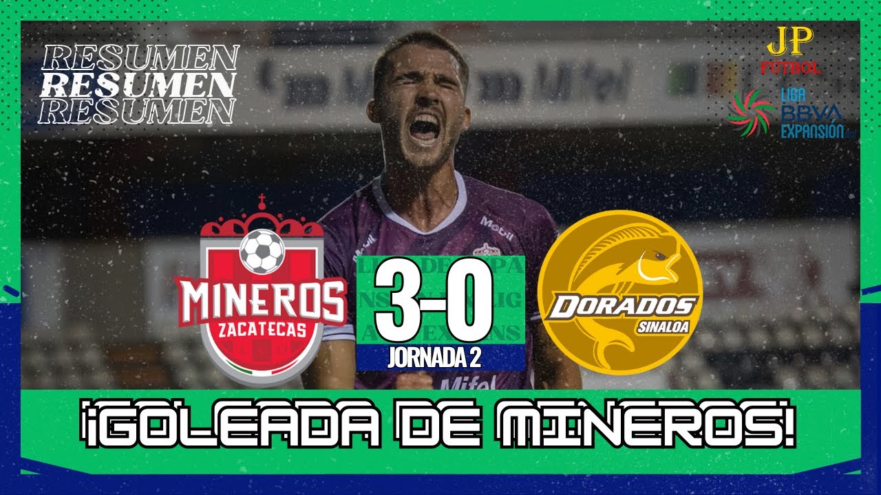 Mineros vs Dorados |GOLES| Liga de Expansión MX Apertura 2025