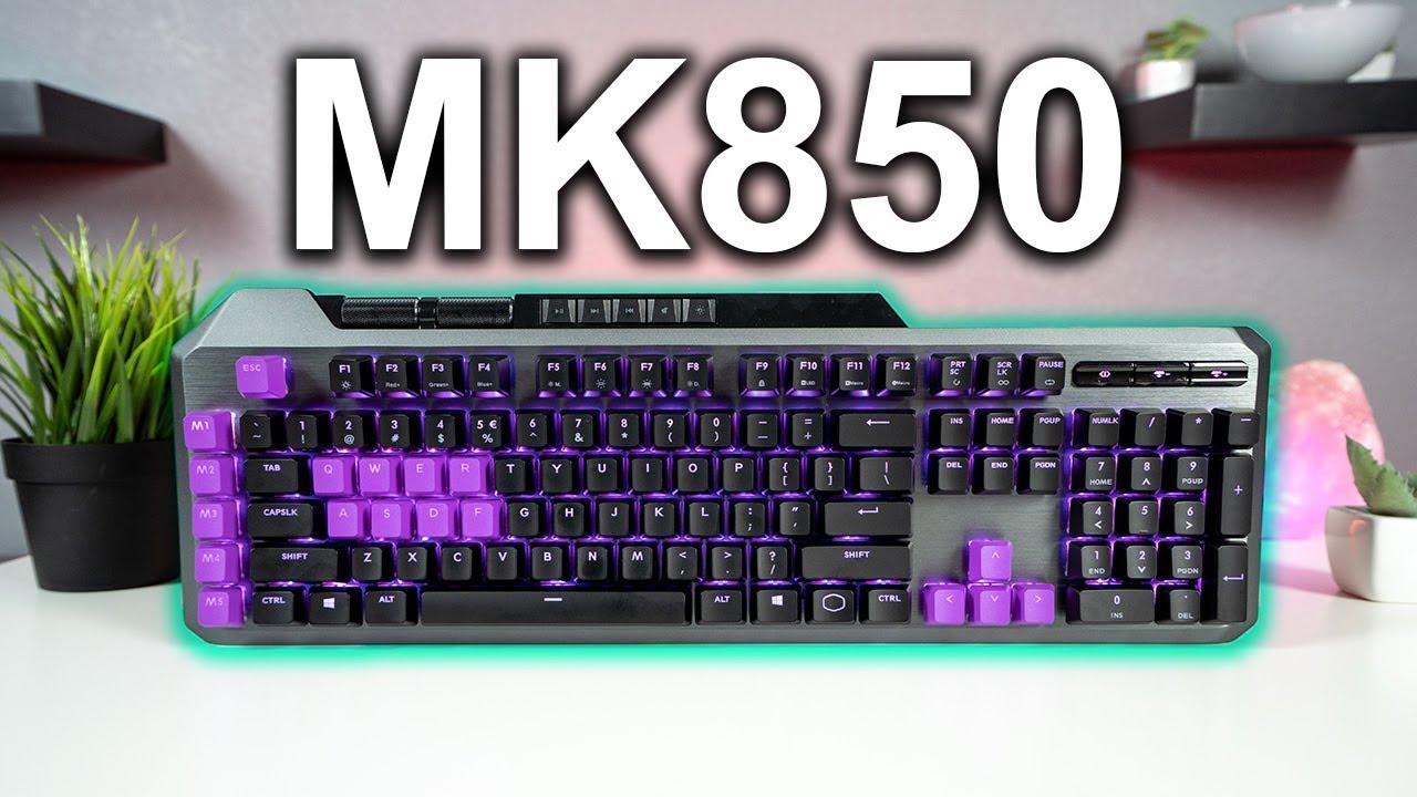 Cooler Master's NEW Pressure Sensitive Keyboard | Cooler Master MK850 Keyboard Review