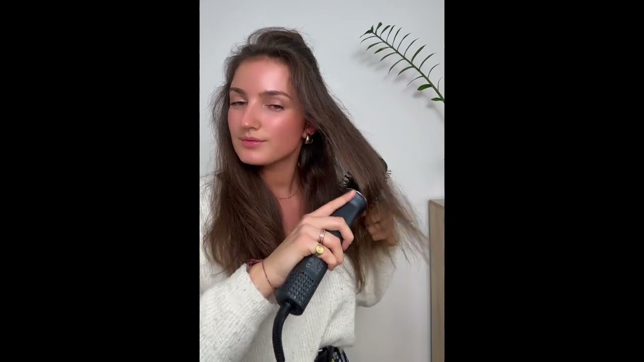 Hoe je thuis je haar kunt stijlen mer Air Brush 3D van Rowenta
