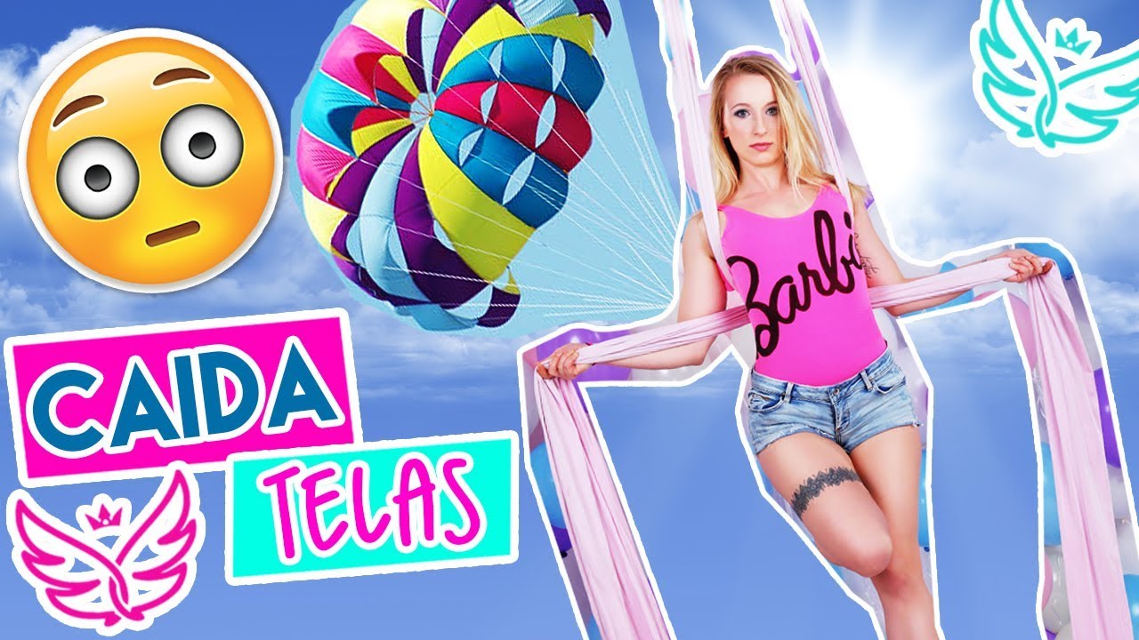😍 TUTORIAL ACROBACIA EN TELAS | ESCAPE PARACA&Iacute;DAS | CA&Iacute;DA ACROTELAS | Grupo SILFIDES