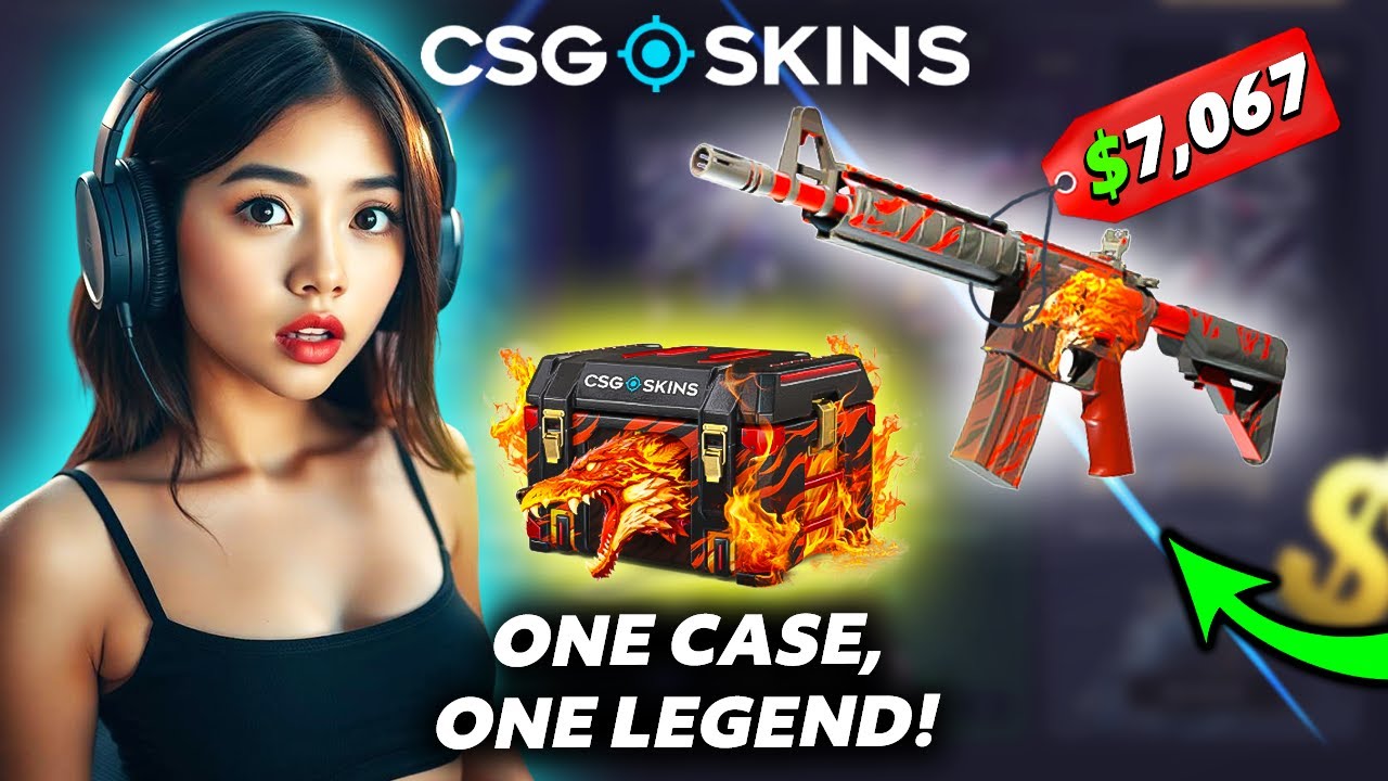 Скины CSGO | Битвы кейсов максимального уровня! Промокод Csgoskins 2025