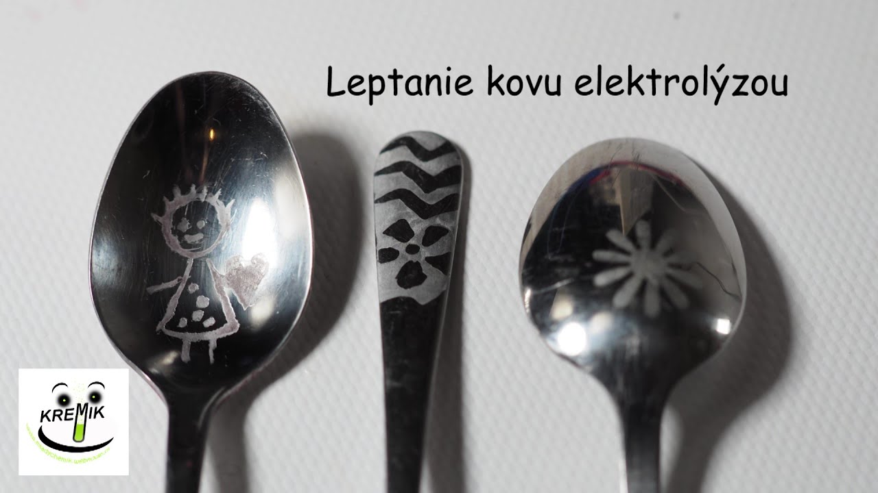 Leptanie kovu elektrolýzou