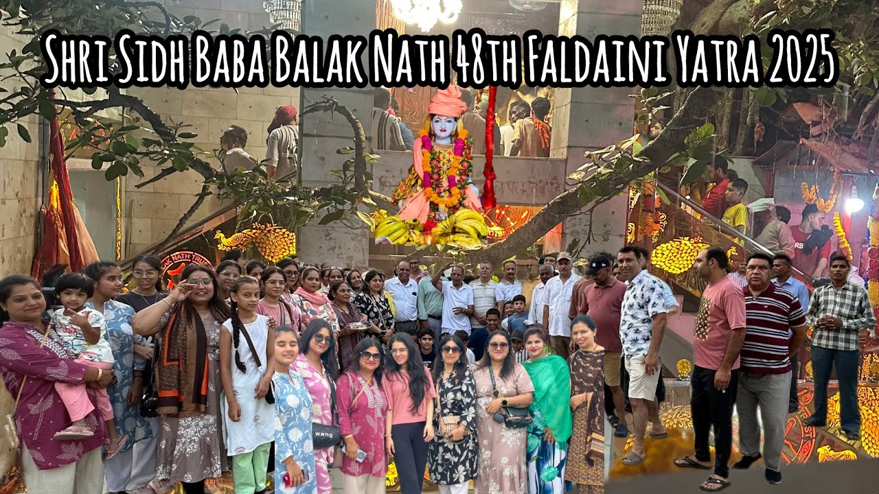 Shri Sidh Baba Balak Nath 48th Faldini Yatra 2025 | Jalandhar Cantt | Gurpreet Sandhu