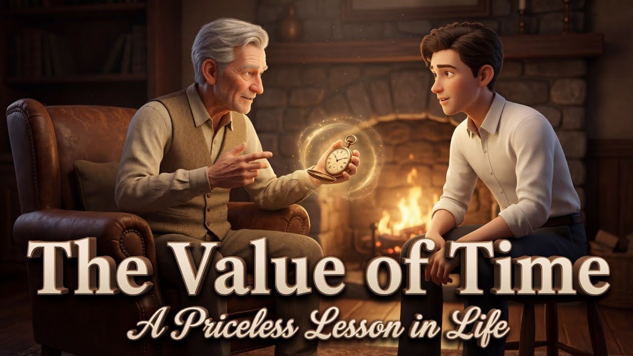 The Value of Time  | Best Motivational English Story About Using Time Wisely & Secret to Success