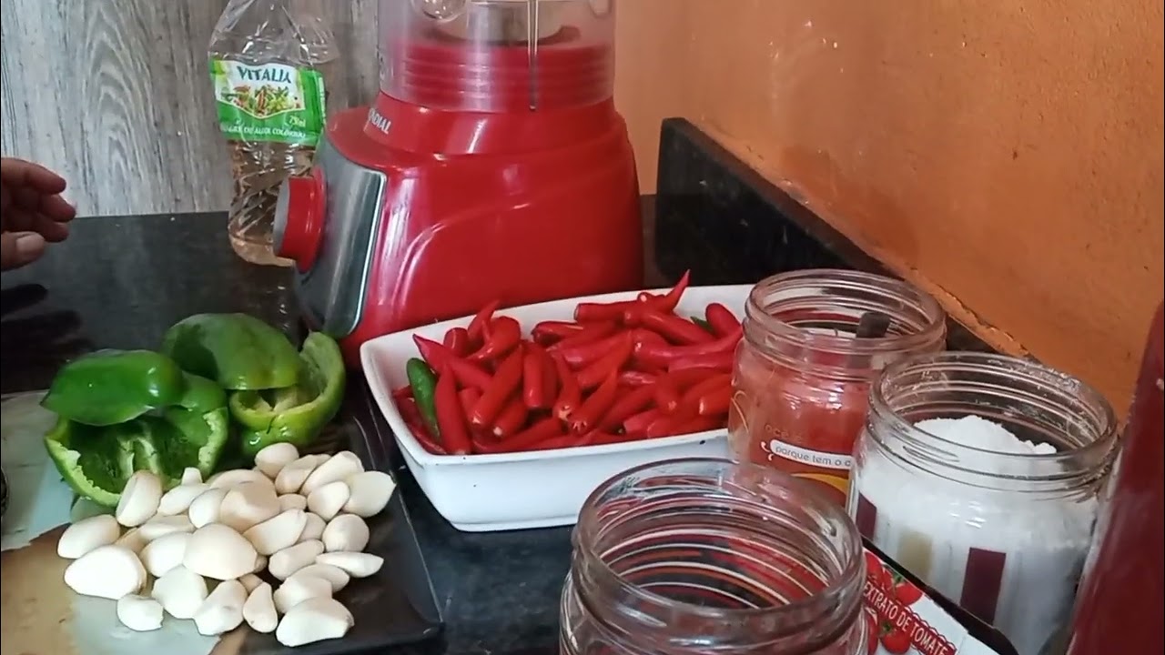 molho de pimenta 🌶️ delicioso 😋
