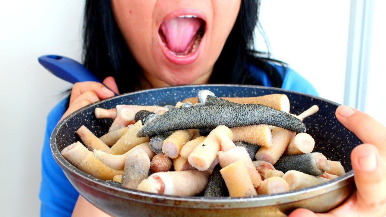 ASMR Cooking & Eating Cow's tail for Sussurrus