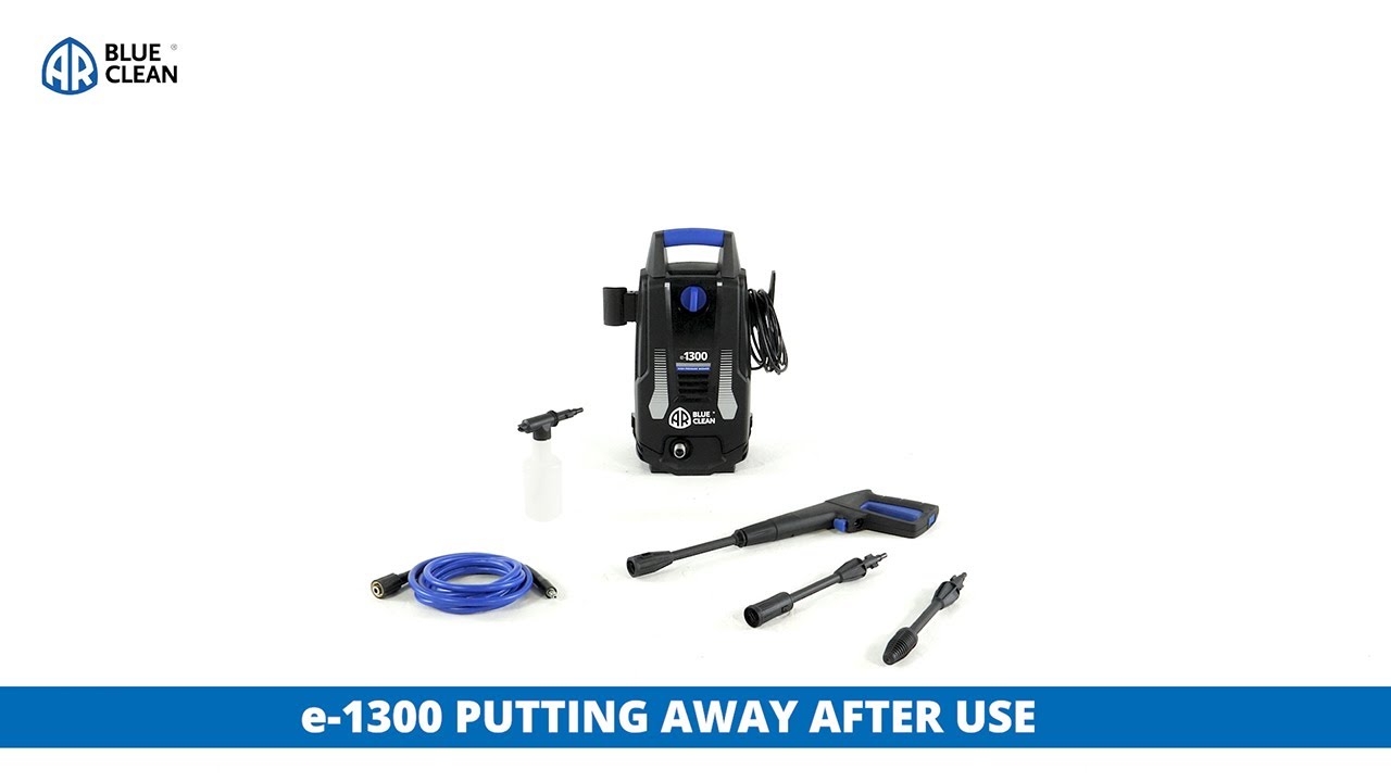 Pressure Washer Storage | e-1300 - AR Blue Clean