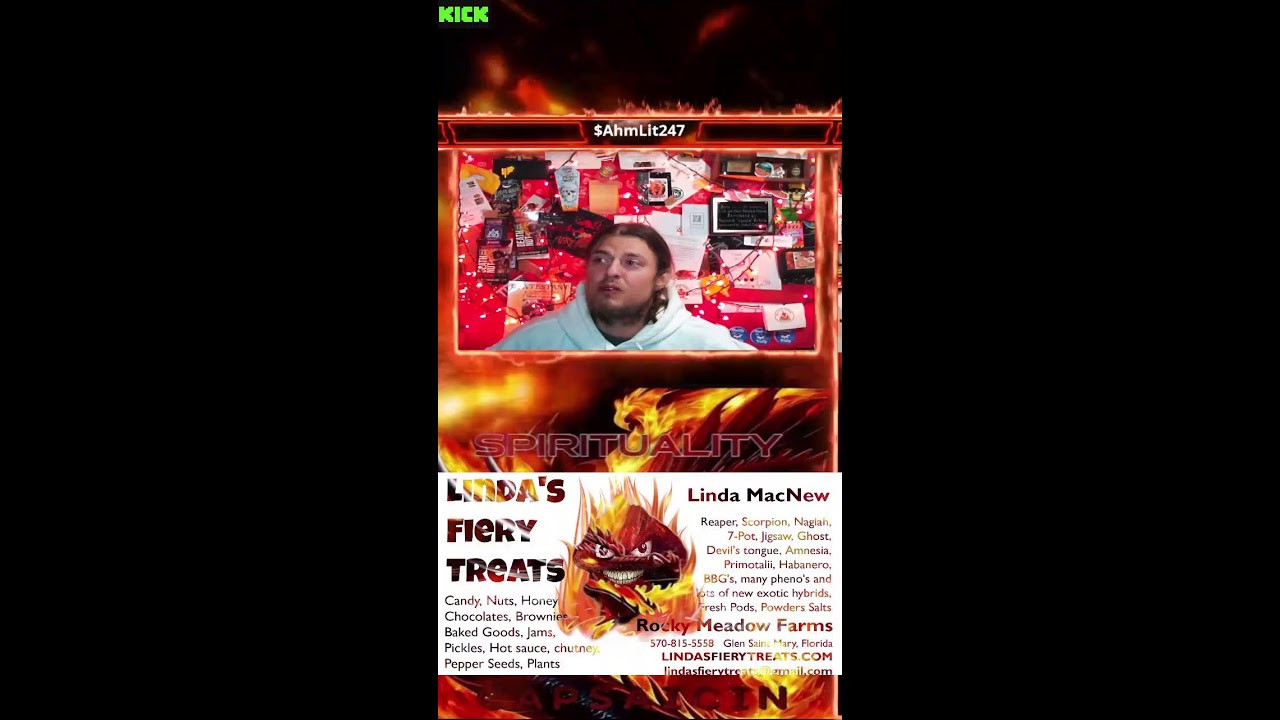 AHMLIT WAKES UP with Linda's Fiery Treates