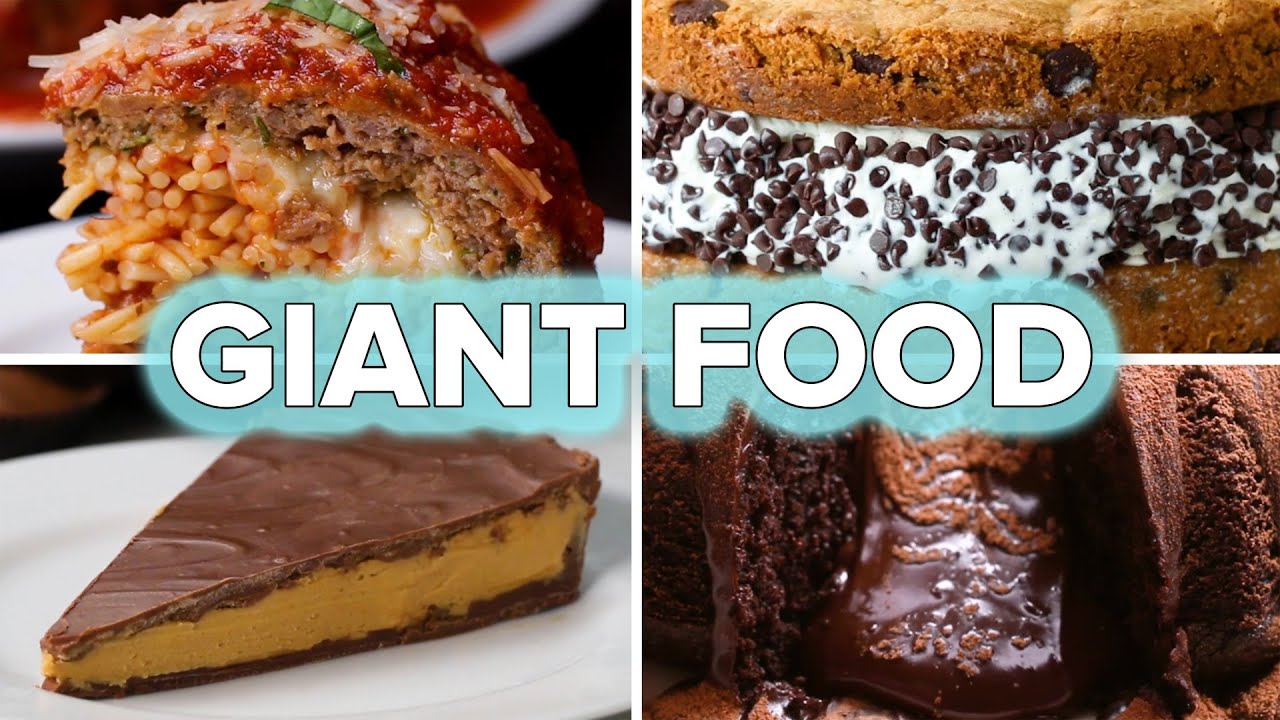 6 Giant Food Recipes • Tasty