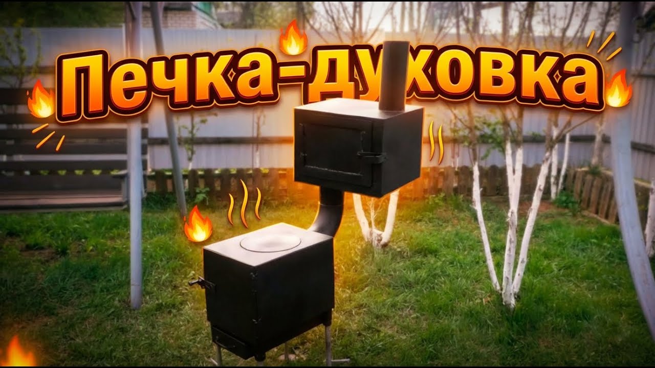 Печка-Духовка. Своими руками