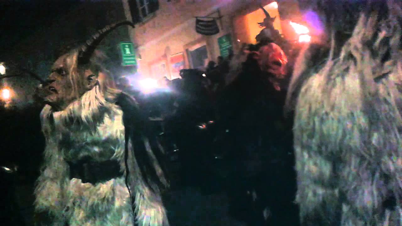 Perchtenlauf Riegersburg 2012 Teil 4 mit Show