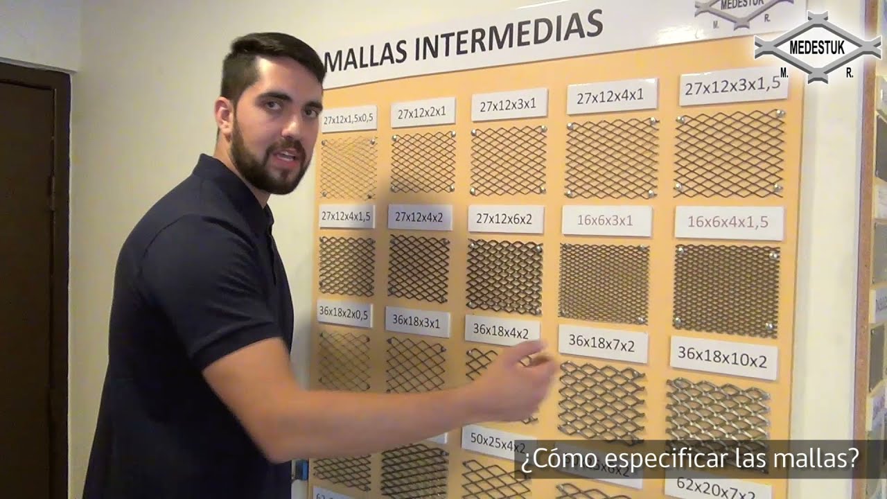 Como Especificar la Malla MEDESTUK