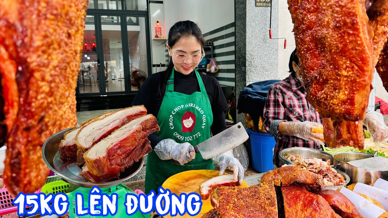 🟢Chủ nhật LYLY mở màn 15kilogam heo quay lên đường quận 6