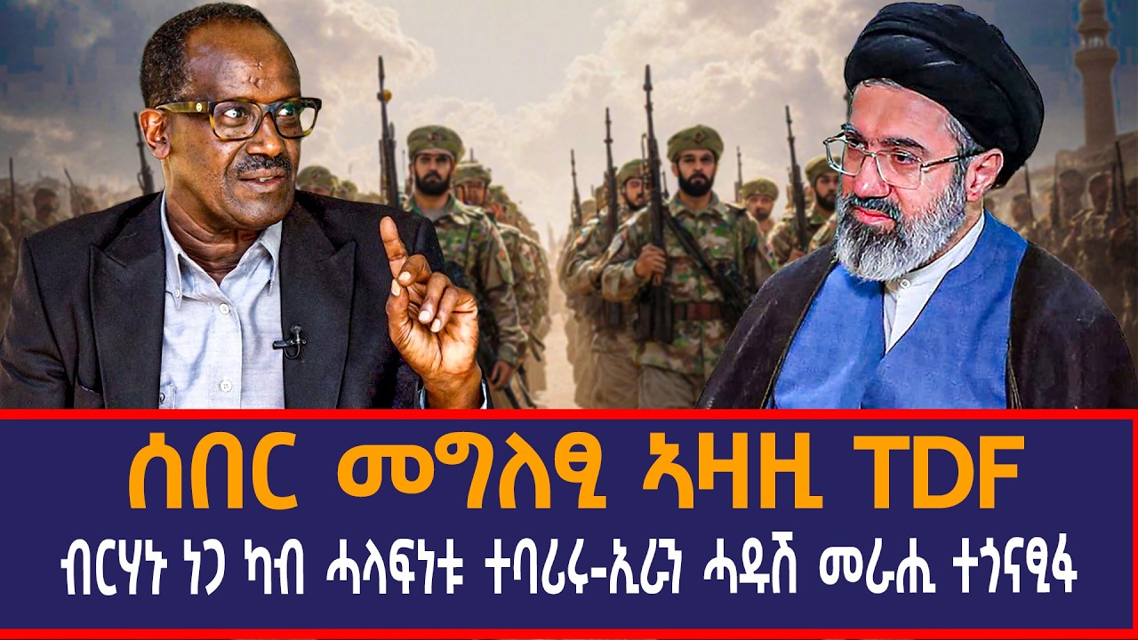 ሰበር መግለፂ ኣዛዚ TDF-ኢራን ሓዱሽ መራሒ ተጎናፂፋ|ብርሃኑ ነጋ ካብ ሓላፍነቱ ተባሪሩ|