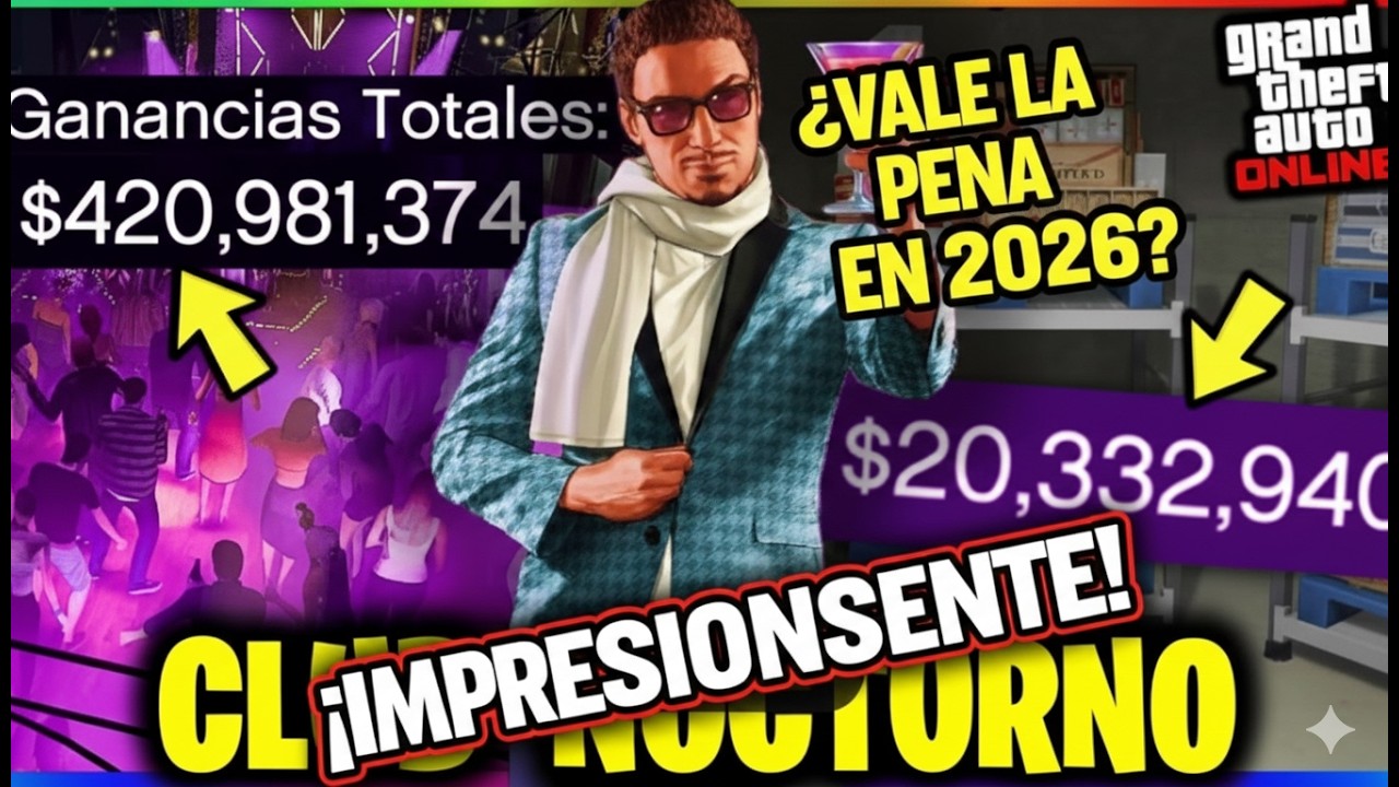 ¿VALE LA PENA el CLUB NOCTURNO en 2026? 😳 La VERDAD que NADIE te dice (GTA Online)