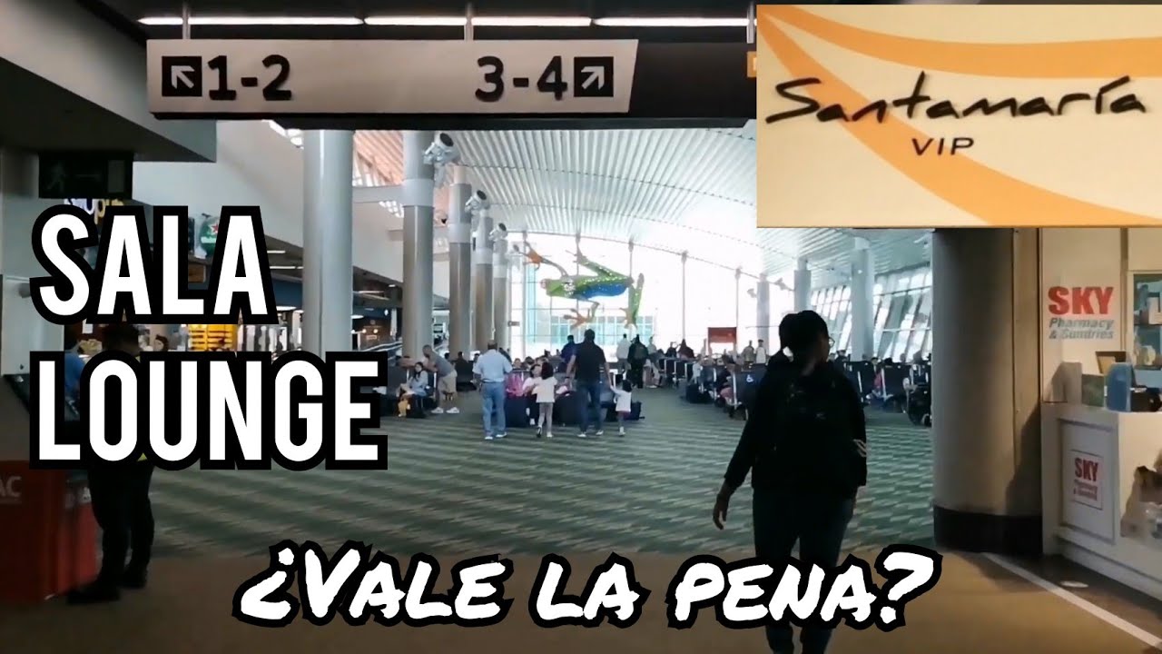 Sala VIP lounge Aeropuerto Juan Santamaría | Costa Rica 🇨🇷