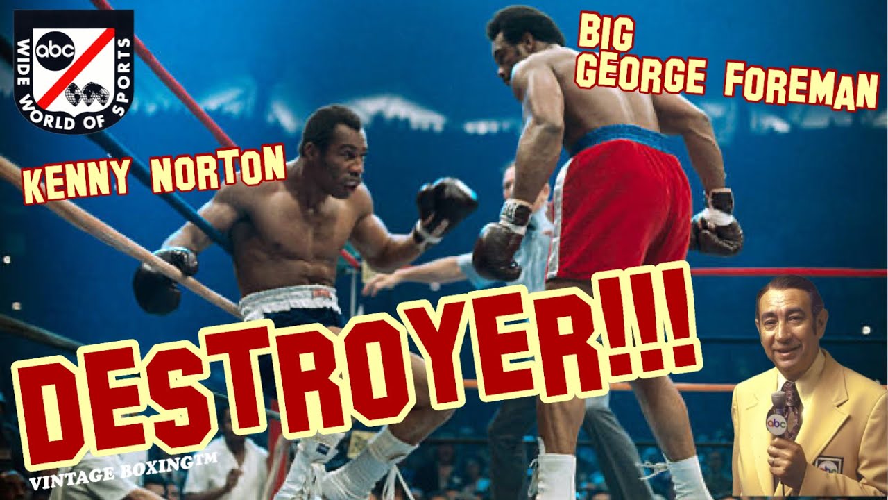George Foreman vs Ken Norton ABC HD 1080p 60fps 1974