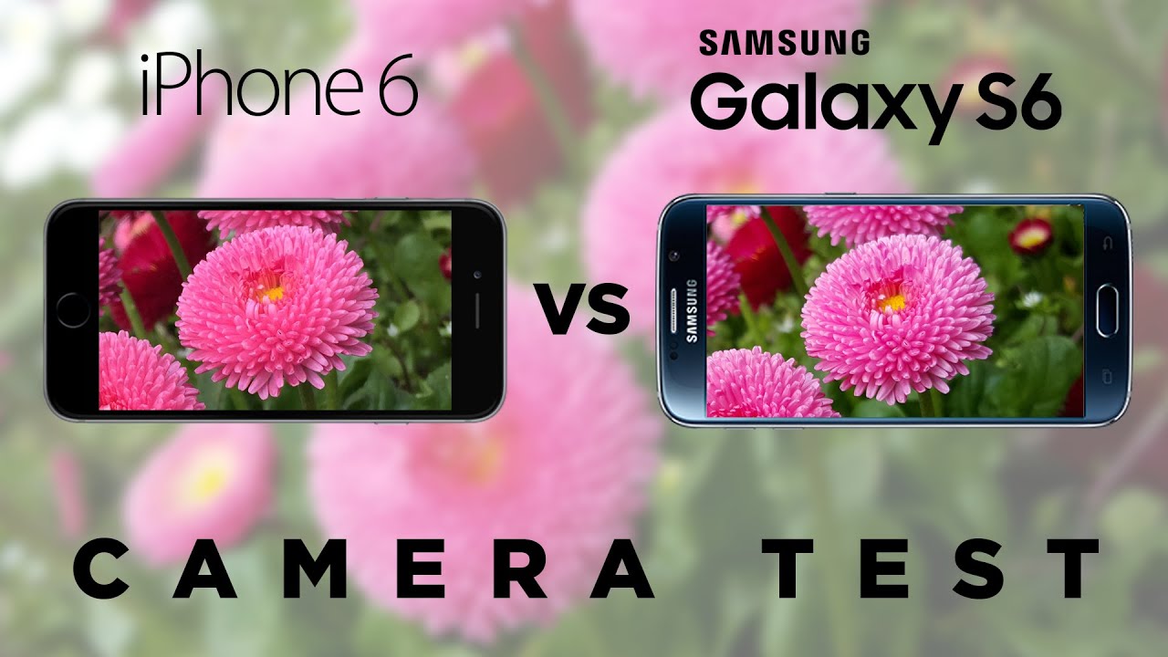 Samsung Galaxy S6 vs iPhone 6 - Camera Test Comparison | SuperSaf TV