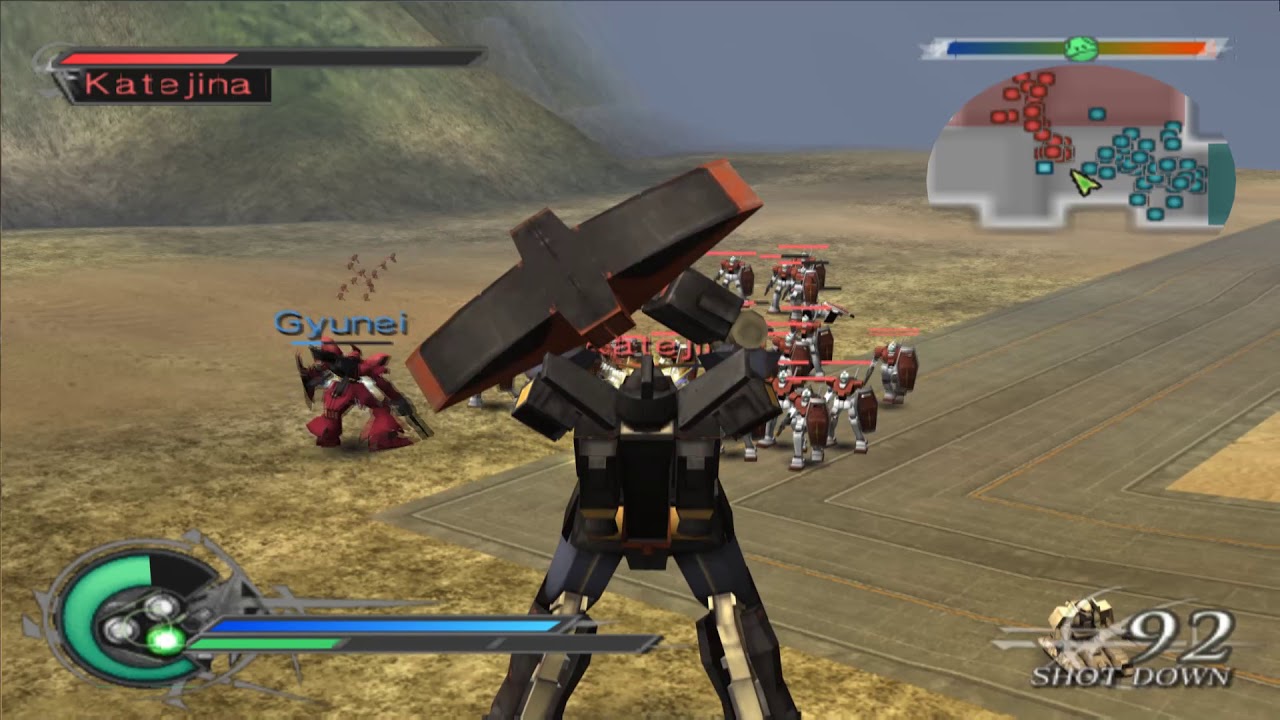 Dynasty Warriors Gundam 2 Reborn Mod - Play as Psycho Gundam MK1