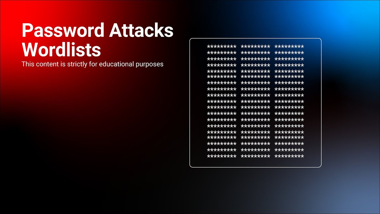 Mastering Wordlists on Kali Linux: Essential Tools for Ethical Hackers #wordlist